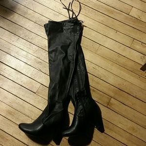 Thigh high boots